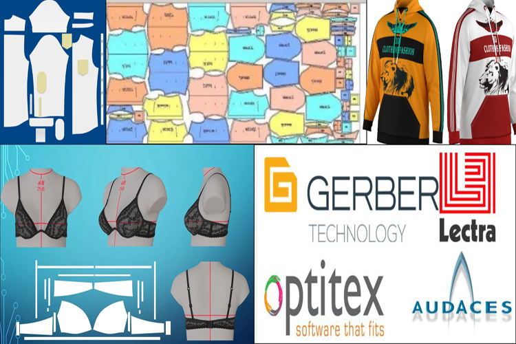 Learn Professional Garment CAD Pattern Design, Grading & Fabric Consumption ( Using Industry-Standard Software: GERBER / LECTRA / OPTITEX)